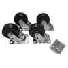 1425BH Heavy Duty Cabinet Caster Set