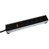 1584H4A1 15A 125V Horizontal Front Facing 4 5-15R Outlet PDU