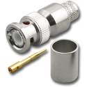 BNC-3029-213 BNC 3pcs Crimp Plug For Rg-8/U, 213/U, 214/U