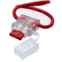 LPR-13C-10R 10awg 40A 58VDC IP66 Reg Blade In-Line Fuse Holder