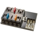 BLC-110-G 10P 25A 32Vdc ATO/ATC Style Grounding Block