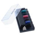 BLR-I-606 6P 30A 32Vdc ATO/ATC Compact LED Fuse Block