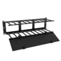 RB-HFMD3 Rack Basics 3U Horizontal Finger Cable Manger