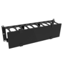 RB-HFMS3 Rack Basics 3U Horizontal Finger Cable Manger