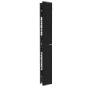 RB-VFM45-10-1 45U 10W Vertical Rack Cable Manager w/Snap Door