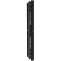 RB-VFM45-4-2 45U 4W Vertical Rack Cable Manager w/Snap Door