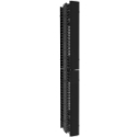 RB-VFM45-6-2 45U 6W Vertical Rack Cable Manager w/Snap Door