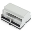 1597DIN6GY 6 Module Din Rail Mtd Enclosure