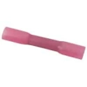 BUT-1FHS-25 25Pk Nylon Insulated Butt Connector 22-18awg with Heat Shrink