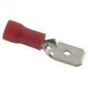 MQD-2I 22-18 awg 100Pk .187 Vinyl Ins Male Disconnect
