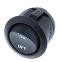 RA1-1A-DC-2-B-2 SPST 16A Off-On Round Rocker Switch