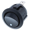 RA1-1A-DC-2-B-3 SPST 16A Off-On Round Rocker Switch