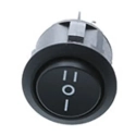 RA1-2F-DC-2-B-5 DPDT 16A On-Off-On Round Rocker Switch