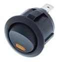 RA3-1A-DC-2 LED SPST 20A Off-On Round Rocker Switch
