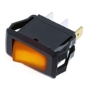 RG1-1A-DC-1-AL, GL, RL LED SPST 16A Off-On Rocker Switch