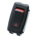 RG1-1A-DC-1-B-3 SPST 20A Off-On Rocker Switch