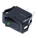 RG2-1A-DC-1-AL, GL, RL, UL LED SPST 16A Off-On Rocker Switch