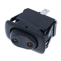 SRA2-1D-DC-1-RG SPDT 21A On-On LED Sealed Rocker Switch