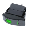 SRD1-1F-DC-1-BAA, BGG, BRR, BUU SPDT 20A On-Off-On Sealed Rocker Switch