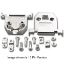 DN-25C 25 Pin Metalized Plastic Cover For Die Cast Metal Hoods UL