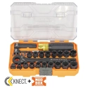 65400KNECT Impact Socket Set, SAE, Metric