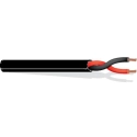 225BK1000 16/2 CMR Speaker Cable, Black Jkt