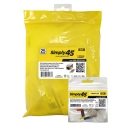 S45-3275-25 25Pk Cat6 Shielded STP Keystone Feed-Thru Coupler
