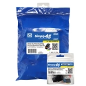 S45-3500B-25 25Pk Cat5E UTP 180 Black Keystone Jack