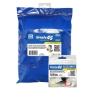 S45-3500W-25 25Pk Cat5E UTP 180 White Keystone Jack