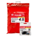 S45-3600B-25 25Pk Cat5E UTP 180 Black Keystone Jack