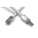 105020 100Pk EZ-RJ45 Shielded, Internal Ground Cat5E & Cat6