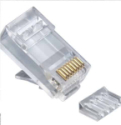 106185 500Pk CAT6 2 Piece High Performance RJ45 Connectors