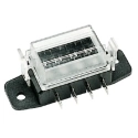 BLR-704 4P 15A 32Vdc ATO/ATC Style Fuse Block, Independent Circuits