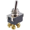 54-011 DPST 15A 3/4HP On-Off Screw Terminals Toggle Switch
