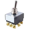 54-015 3PDT 15A 3/4HP On-Off-On Screw Terminal Toggle Switch