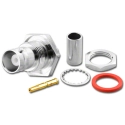 BNC-3105 BNC Bulkhead Dual Crimp Jack For Rg58/U