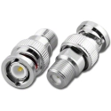RFA-8373 BNC Plug to F Type Jack Adaptor