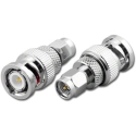 RFA-8384 BNC Plug to SMA Plug Adaptor