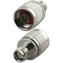 RFA-8643 Reverse Polarity TNC Jack to N Type Plug Adaptor