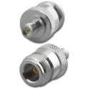 RFA-8861 Reverse Polarity SMA Jack to N Type Jack Adaptor