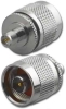 RFA-8862 Reverse Polarity SMA Jack to N Type Plug Adaptor