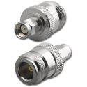 RFA-8863 Reverse Polarity SMA Plug to N Type Jack Adaptor