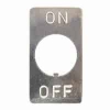 54-901 On-Off Legend Indicator Plate for Toggle Switches