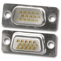 DHS-15P 15 Pin Male Hi-Density Solder D-Sub Housing Tin