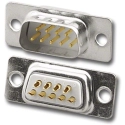 DS-9P/T 9 Pin Male Solder D-Sub Housing Tin Plated