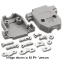 DP-9C 9 Pin D-Sub Gray Plastic Hood