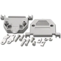 DP-25C-BK 25 Pin D-Sub Black Plastic Hood