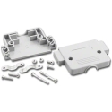 DP-50C 50 Pin D-Sub Gray Plastic Hood