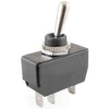 54-350W SPDT 16A 1HP On-Off-On Waterproof Bat Handle Toggle Switch
