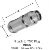 000-79825 N Jack to TNC Plug Adapter